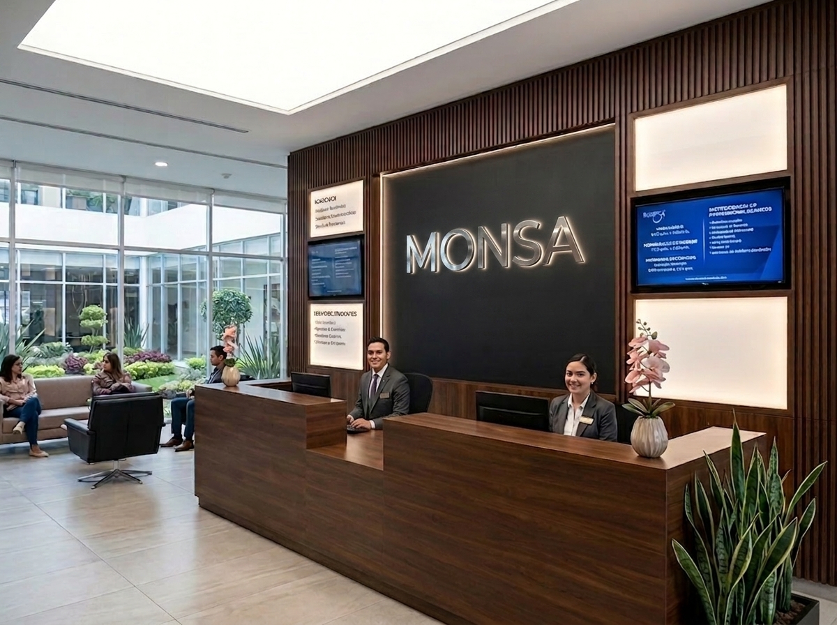 Recepción de Monsa